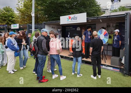 Hambourg, Hambourg, Allemagne. 13 juillet 2024. Impressions lors de l'OPEN DE HAMBOURG - ATP500, Tennis pour hommes (crédit image : © Mathias Schulz/ZUMA Press Wire) USAGE ÉDITORIAL SEULEMENT! Non destiné à UN USAGE commercial ! Banque D'Images