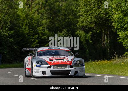 Franchorchamps, Belgique, juin 26 2024, Aston Martin DBRS9, lors des 24 heures de Spa CrowdStrike 2024, Endurance Racing Legends, Francorchamps (bel), Banque D'Images