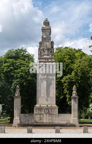 Cénotaphe de Southampton, mémorial de la première Guerre mondiale à Watts Park, Southampton conçu par Sir Edwin Lutyens, Hampshire, Angleterre, Royaume-Uni Banque D'Images