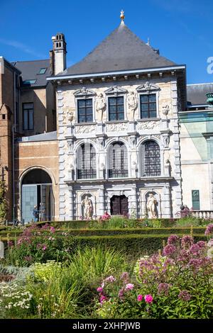 Belgique, Flandre orientale, Anvers, Rubenshuis (Maison de Rubens), ancienne maison et atelier du peintre Banque D'Images