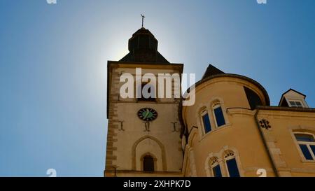 Le jour où j'ai fait une tournée à Luxembourg, Luxembourg Banque D'Images