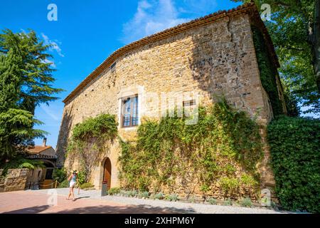 Espagne, Catalogne, Costa Brava, le Gala musée château de Dali Banque D'Images