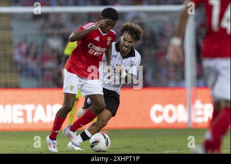 Águeda, 07/12/2024 - Benfica a affronté Farense, au Estádio Municipal de Águeda, dans un match amical. (Pedro Correia/Global Imagens) crédit : Atlantico Press/Alamy Live News Banque D'Images