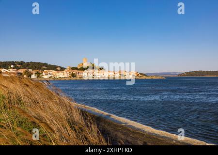 France, Aude, Parc naturel régional de Narbonnaise en Méditerranée, Gruissan Banque D'Images
