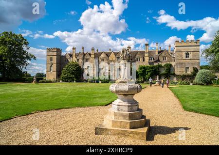 Château de Grimsthorpe, Bourne, Lincolnshire Banque D'Images