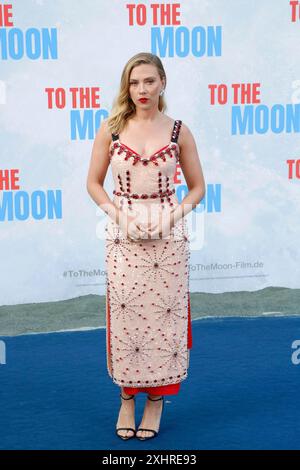 Scarlet Johannson à la première allemande de To the Moon au Zoo Palast de Berlin le 10 juillet 2024 Banque D'Images