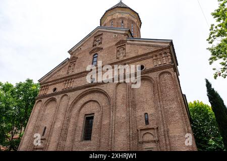 Norashen est une ancienne église apostolique arménienne située dans la vieille ville de Tbilissi, en Géorgie. Banque D'Images