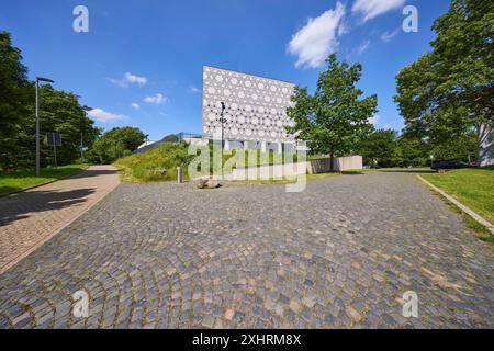 Synagogue de la communauté juive Bochum, Herne, Hattingen à Bochum, Ruhr, ville indépendante, Rhénanie du Nord-Westphalie, Allemagne Banque D'Images