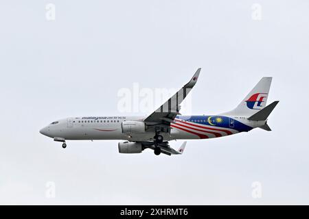 Aircraft Malaysia Airlines, Boeing 737-800, 9M-MXS Banque D'Images