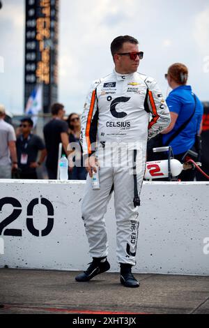 Lebanon, TN, États-Unis. 29 juin 2024. AJ Allmendinger se met sur la piste pour s'entraîner pour la Tennessee Lottery 250 à Lebanon, TN, USA. (Crédit image : © Walter G. Arce Sr./ASP via ZUMA Press Wire) USAGE ÉDITORIAL SEULEMENT! Non destiné à UN USAGE commercial ! Banque D'Images