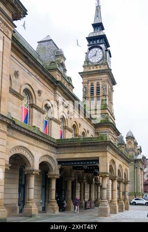 Hôtel de ville de Southport dans Lord Street Southport Merseyside Angleterre Banque D'Images