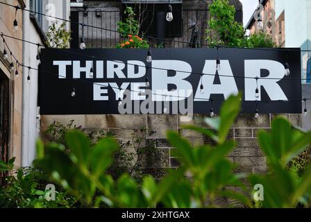 Third Eye Bar au CCA, Garnethill Glasgow Banque D'Images