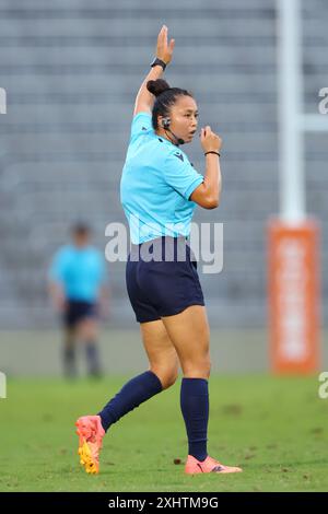 Stade de rugby Prince Chichibu Memorial, Tokyo, Japon. 15 juillet 2024. Ano Kuwai, 15 JUILLET 2024 - Rugby : Japon sept ans 2004 au Prince Chichibu Memorial Rugby Stadium, Tokyo, Japon. Crédit : YUTAKA/AFLO SPORT/Alamy Live News Banque D'Images