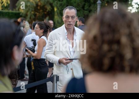 Rome, Italie. 15 juillet 2024. Maurizio Lombardi participe à l'AS Prime Video Presents Italia 2024 à Rome, Italie, le 15 juillet 2024. (Photo de Luca Carlino/NurPhoto) crédit : NurPhoto SRL/Alamy Live News Banque D'Images