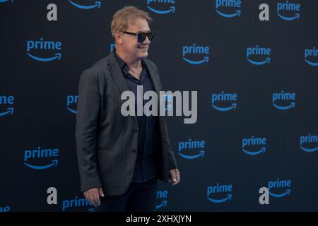 Rome, Italie. 15 juillet 2024. Corrado Guzzanti est présent à l'AS Prime Video Presents Italia 2024 à Rome, Italie, le 15 juillet 2024. (Photo de Luca Carlino/NurPhoto) crédit : NurPhoto SRL/Alamy Live News Banque D'Images