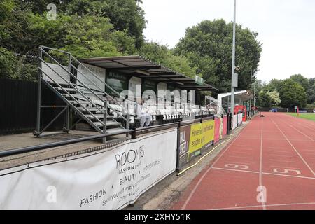 Vue générale du terrain pendant Hornchurch vs Bromley, match amical Football au Hornchurch Stadium le 13 juillet 2024 Banque D'Images