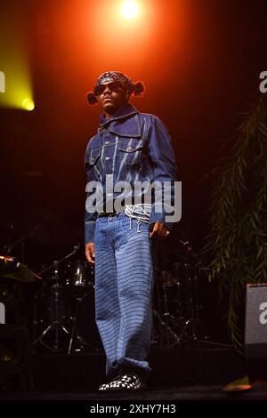 Londres, Royaume-Uni. 15 juillet 2024. LONDRES, ANGLETERRE - 15 JUILLET : Smino se produit à Somerset House le 15 juillet 2024 à Londres, Angleterre. CAP/Mar © Mar/Capital Pictures crédit : Capital Pictures/Alamy Live News Banque D'Images