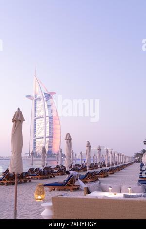 Burj al Arab hôtel de luxe Dubaï Banque D'Images