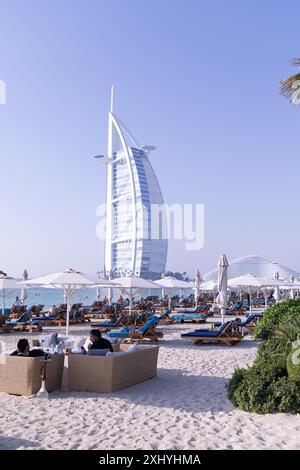 Burj al Arab hôtel de luxe Dubaï Banque D'Images