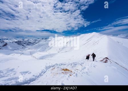 le chemin de la montagne winikunka Banque D'Images