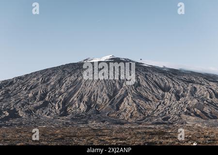 Panorama de Snaefellsjokull dans l'ouest de l'Islande Banque D'Images