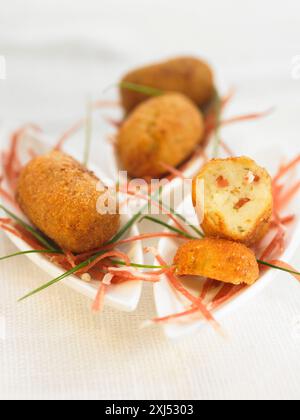 Croquettes de jambon espagnol Banque D'Images