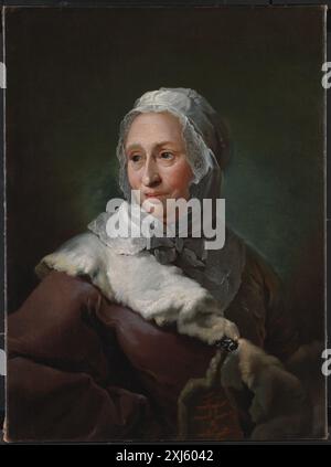 Portrait d'Elisabeth Marie Fabritius, née d'ABBESTEEE Pilo, C.G. 1711 - 1793 peinture Drømmebilleder, Charlotte Christensen, pp. 150-153, 2016. Ahrensburg i Greverne Schimmelmanns besiddelse, L. Bobé, 11416, 1933. Carl Gustaf Pilo i Danmark : utställning i Nationalmuseum 1985, Carl Gustaf Pilo, 86-91, 1985. Tilskueren, p. 215-218. Zeitschrift fur Kunstgeschichte, 1935, NR. 4, p. 12 F. Portræt af Elisabeth Marie Fabritius, født d'Abbestée Banque D'Images