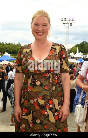 Sybille Waury beim Sommerempfang vom Bayerischen Landtag am 16.07.2024 auf Schloss Schleissheim BEI Muenchen Banque D'Images