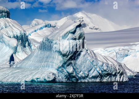 Alvaro Cove, Antarctique, lundi 20 novembre 2023. Photo : David Rowland / One-Image.com Banque D'Images