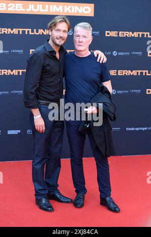 Andreas Pietschmann und Torsten Ranft / Filmpremiere im Zoo Palast / Berlin / 16.07.2024 *** Andreas Pietschmann et Torsten Ranft première du film au Zoo Palast Berlin 16 07 2024 Banque D'Images