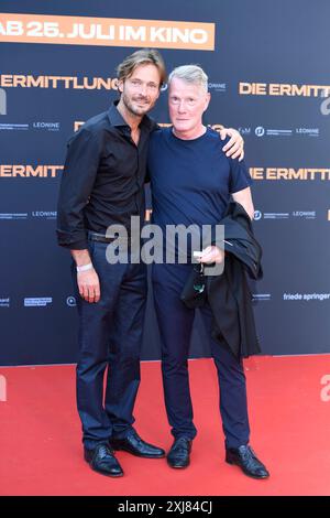 Andreas Pietschmann und Torsten Ranft / Filmpremiere im Zoo Palast / Berlin / 16.07.2024 *** Andreas Pietschmann et Torsten Ranft première du film au Zoo Palast Berlin 16 07 2024 Banque D'Images