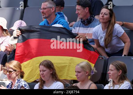 Hambourg, Hambourg, Allemagne. 15 juillet 2024. Impressions lors de l'OPEN DE HAMBOURG - ATP500, Tennis pour hommes (crédit image : © Mathias Schulz/ZUMA Press Wire) USAGE ÉDITORIAL SEULEMENT! Non destiné à UN USAGE commercial ! Banque D'Images