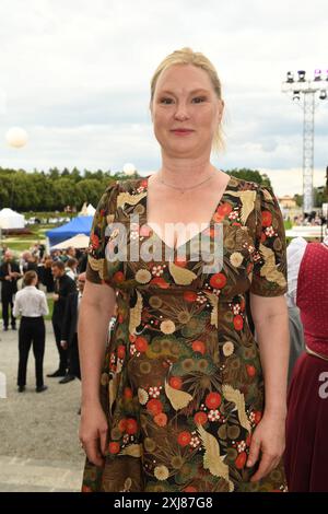 Sybille Waury / Sommerempfang des Bayerischen Landtags 2024 / Schloss Schleißheim / München / 16. Juillet 2024 *** Sybille Waury réception d'été du Parlement bavarois 2024 Schloss Schleißheim Munich 16 juillet 2024 Banque D'Images