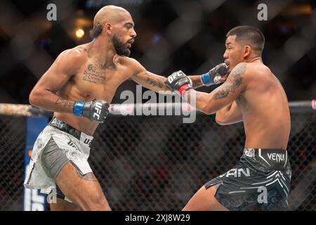 Charles Johnson et Joshua Van Banque D'Images