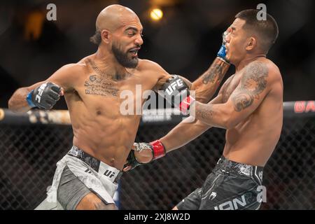 Charles Johnson et Joshua Van Banque D'Images