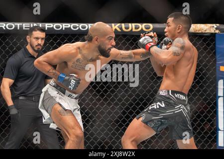 Charles Johnson et Joshua Van Banque D'Images