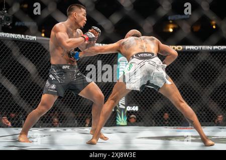 Charles Johnson et Joshua Van Banque D'Images