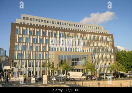 Haus der Bundespressekonferenz, Schiffbauerdamm, Mitte, Berlin, Deutschland *** Maison de la Conférence de presse fédérale, Schiffbauerdamm, Mitte, Berlin, Allemagne Banque D'Images