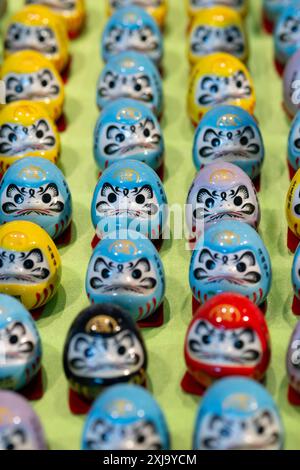 Poupées Daruma de Japanes Banque D'Images