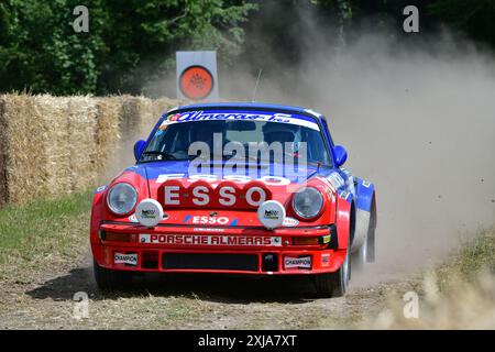 Samuel Thiele, Porsche 911 SC, Legends of Group B, une sélection de voitures emblématiques démontrant les extrêmes flagrants du développement de véhicules pour World Ra Banque D'Images