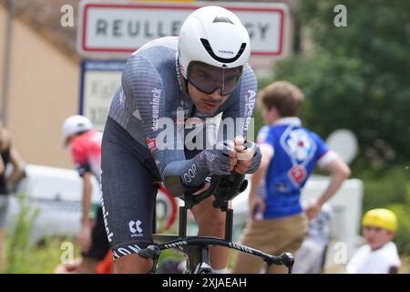 VERMEERSCH Gianni Alpecin – Deceuninck lors du Tour de France 2024, étape 7, contre la montre individuel, nuits-Saint-Georges - Gevrey-Chambertin (25,3 km) le 5 juillet 2024 à Gevrey-Chambertin, France - photo Laurent Lairys / DPPI Banque D'Images