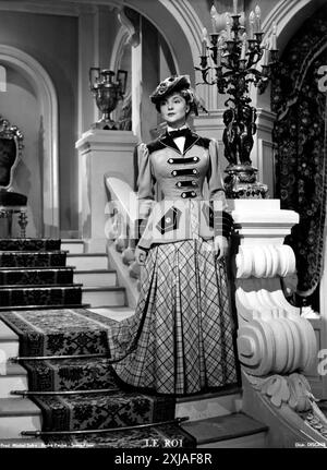 SOPHIE DESMARETS dans LE Roi / A ROYAL AFFAIR 1949 réalisateur / scénariste MARC-GILBERT SAUVAJON costume design Rosine DELAMARE producteurs Michel Safra et André Paulve Speva films / Discina Banque D'Images