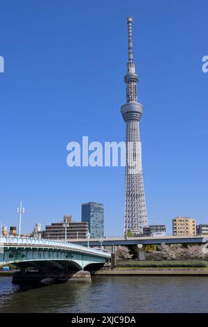 Le Tokyo Skytree - le 2ème plus haut bâtiment sur terre, Sumida JP Banque D'Images