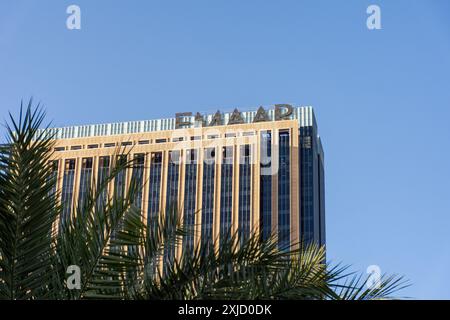 Emaar Emirati société de développement immobilier bâtiment à Dubaï Marina, eau. Banque D'Images