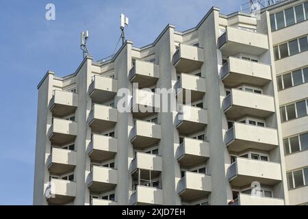 Wohnhaus, Hochhaus am Rathenauplatz, Halensee, Charlottenburg-Wilmersdorf, Berlin, Deutschland Banque D'Images