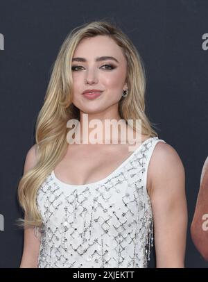 Los Angeles, États-Unis. 17 juillet 2024. Liste Peyton arrivée à l’événement spécial de projection « Cobra Kai » saison 6 partie 1 qui s’est tenu au Autry Museum de Los Angeles, CA, le 17 juillet 2024. © Janet Gough/AFF-USA. Crédit COM : AFF/Alamy Live News Banque D'Images