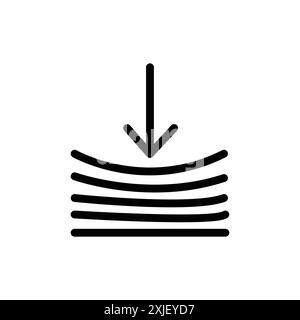 Résilience conception d'icône de matériau par Ayaan simple plat de symbole vectoriel contour de collection logo Illustration de Vecteur