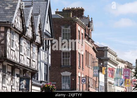 Robert Raikes House Pub à Gloucester centre ville Southgate Banque D'Images