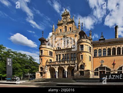 Bains de ville (Franz Joseph Spa) dans la ville tchèque de Liberec Banque D'Images