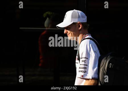 SCHUMACHER Mick (ger), pilote réserve de Mercedes AMG F1 Team, portrait lors du Grand Prix de Hongrie de formule 1 2024, 13e manche du Championnat du monde de formule 1 2024 du 19 au 21 juillet 2024 sur le Hungaroring, à Mogyorod, Hongrie Banque D'Images